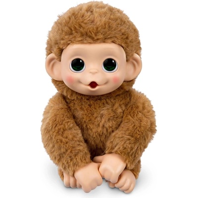 Little Live Pets Mini Maki opička interaktívne plyšové zvieratko Pepi Peach