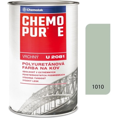 Chemolak CHEMOPUR E U2081 1010 šedá pastelová 0,8L