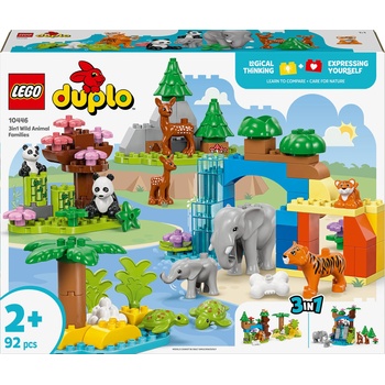 LEGO® DUPLO® - 3in1 Wild Animal Families (10446)