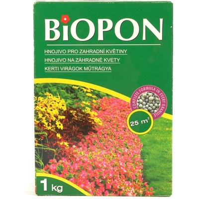 Biopon hnojivo na zahradní květiny 1 kg