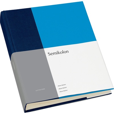 Semikolon Фотоалбум Medium Cutting Edge морскосиньо-син (364814)