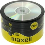 Maxell CD-R80 MAXELL, 700MB, 52x, 50 бр (ML-DC-CDR80-50) - xtreme