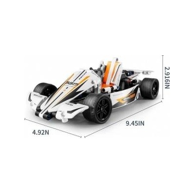 iM.Master white racing car building blocks 187pcs 5815 40707
