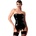 Noir Handmade F381 Dominae Venom PVC Corset-Belt Black XXL