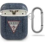 Guess Калъф Guess Blue Jeans за Airpods, черен/син (3700740485651)