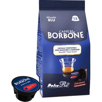 Caffè Borbone Don Carlo Miscela Blu - Caffè Borbone - 15 капсули за Dolce Gusto