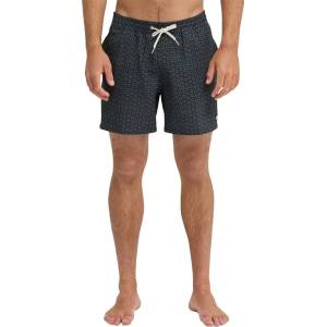 Quiksilver Бански гащета Quiksilver Stretch Printed Volley 16´´ swimming shorts - Black (Black Mini Mayhem)