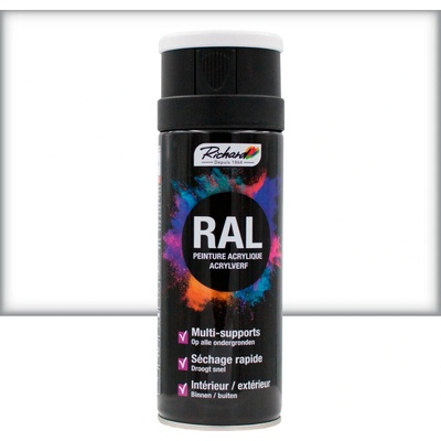 Richard Solventný akrylový 400 ml RAL9010 matná biela