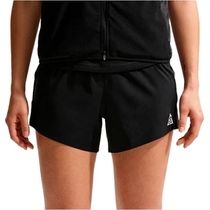 Nike Дамски шорти за бягане Nike Women's ACG Trail Dri-Fit MRBF 4'' Shorts AOP Running shorts - Black / Black / Summit White (112-4577-0112)