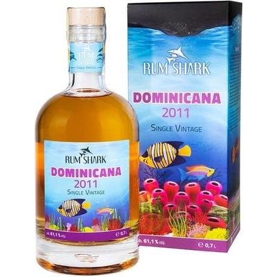 Rum Shark Dominicana 2011 SV Barrel 1 61,1% 0,7 l (karton)