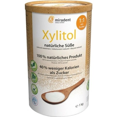Miradent Xylitol prášek přírodní sladidlo 1 kg