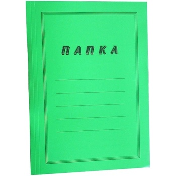 Папка картонена с машинка Зелен (1303021-03)