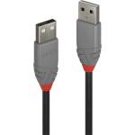 Lindy Кабел usb 2.0 a - a, m/m 2 м, черен 36693 (36693)