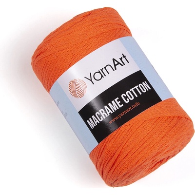 Yarn Art Macrame Cotton 800 zářivá oranžová