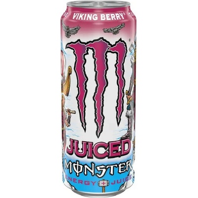 Monster Viking Berry sycený energetický nápoj 0,5 l