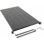 Lanberg Shelf for 19 1200mm 1U cabinets black