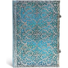 Silver Filigree Maya Blue Grande Journal