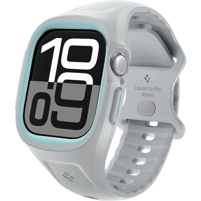 Spigen Spigen Liquid Air Pro каишка за Apple Watch 10, 46mm, сив