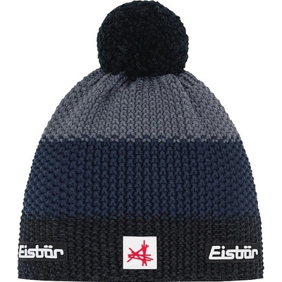 Eisbär Star Pompon MÜ SA 786/Schwarzmele/Dunkel Cobalt/Anthrazit
