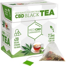 MediCBD Černý čaj pyramidové sáčky s CBD 30 g