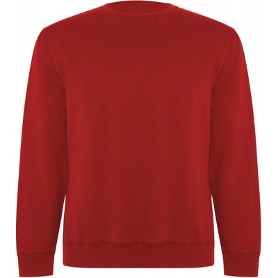 Batian unisex s výstrihom crewneck červená