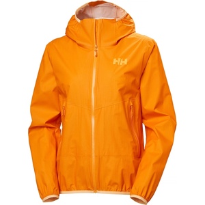 Helly Hansen Дамско водоустойчиво яке Helly Hansen Women's Verglas 2.5L Fastpack Jacket Waterproof jacket - Ignite Orange (102-3813-0313)