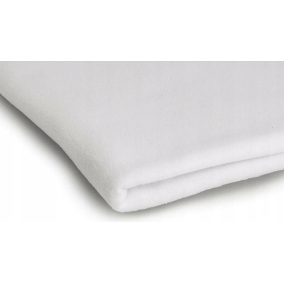Polar fleece látka 200 g/m², šířka 150 cm, bílý, metráž