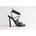 Chic Сандали Chic Women's Strappy Tie-Up Flat Sandal - Black