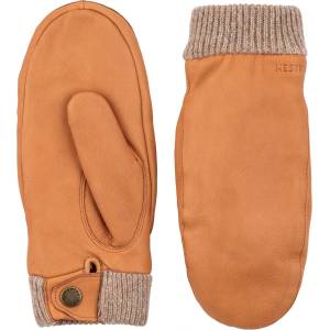 Hestra Дамски ръкавици Hestra Women's Idun Mitt Gloves - Cork - размер 7 (EU) (202-2792-0312)