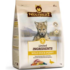 Wolfsblut Ограничени съставки Кученце Див Патешки 1 кг