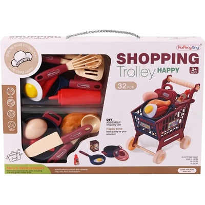 Шопинг количка с продукти и аксесоари (К191170)