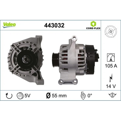 generátor VALEO 443032