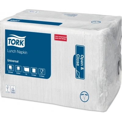 Tork bílý ubrousek oběd 1 V 8 bal.x500ks 509300