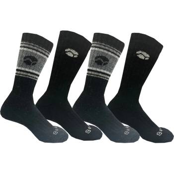 Image 1 of Gelert Мъжки чорапи Gelert 4Pk Crew Socks Mens - Black