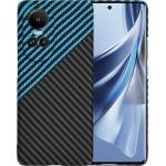 Techsuit Калъф за Oppo Reno10 / Reno10 Pro - Carbonite FiberShell - Blue Pulse (KF2333942)
