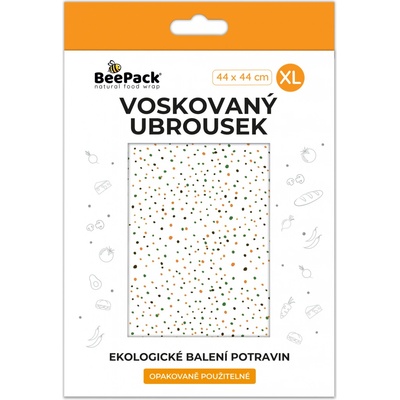 Beepack Voskovaný ubrousek dots 44x44cm