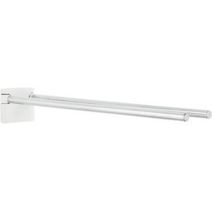blomus 50 см полирана двойна закачалка за кърпи blomus от серия sento