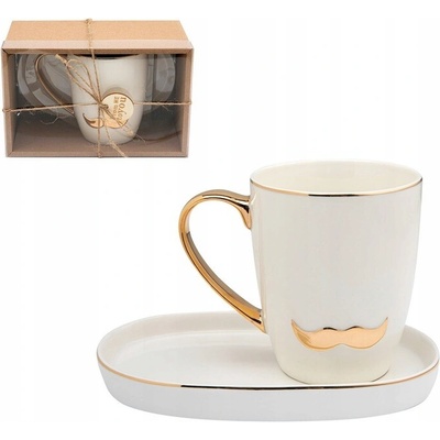 USTAC FLORINA Porcelánový hrnček v darčekovom balení MHE 360 ml