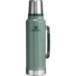 STANLEY 1913 Classic Legendary Thermos Bottle 1.4L - Thermos Keeps Hot or Cold for 40 Hours - Stainless Steel Thermos Flask - BPA Free - Dishwasher Safe - Hammertone Green - 100000115856 (10-11347-119)