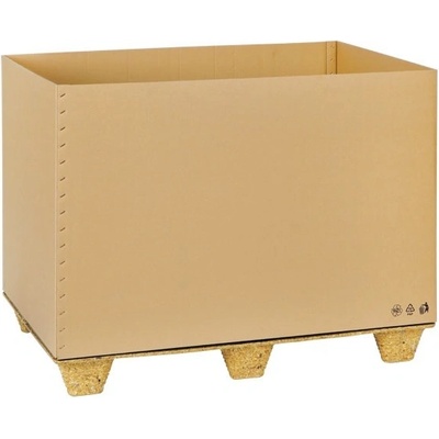 10 ks - Prepravný EUROBOX 1200x800x700 7VVL bez horných chlopní