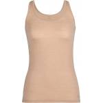 Icebreaker Дамско мериносово термобельо Icebreaker Women's Siren Tank Merino base layer - Praline - размер XS (115-0455-5511)