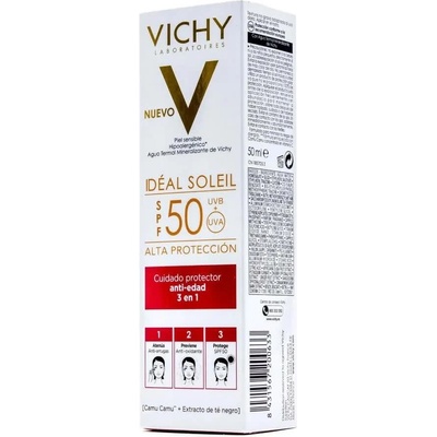 Vichy Is Anti Edad SPF50 50ml cream - White