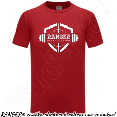 Tričko Ranger motív 06 červená