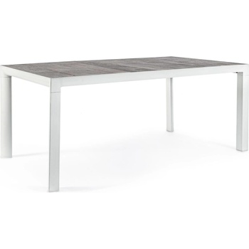 Bizzotto Маса MASON 160x90x74 cm. бяло/сиво (0663035)