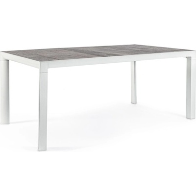 Bizzotto Маса MASON 160x90x74 cm. бяло/сиво (0663035)