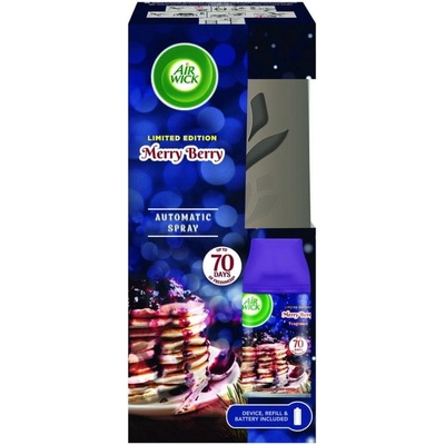 Air Wick Freshmatic Osviežovač vzduchu náplň Lesné plody 250 ml čierny
