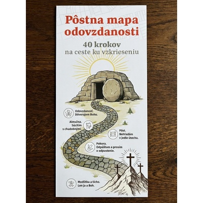 Pôstna mapa odovzdanosti - 40 krokov na ceste ku vzkrieseniu