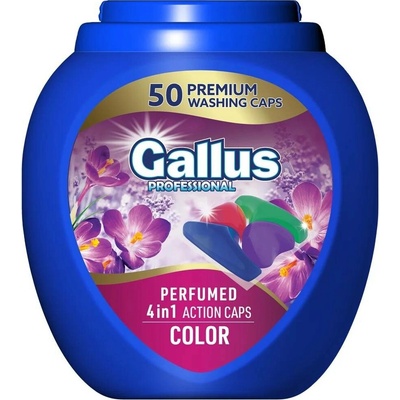 Gallus Professional parfémované kapsle na praní 4v1 Color 50 PD
