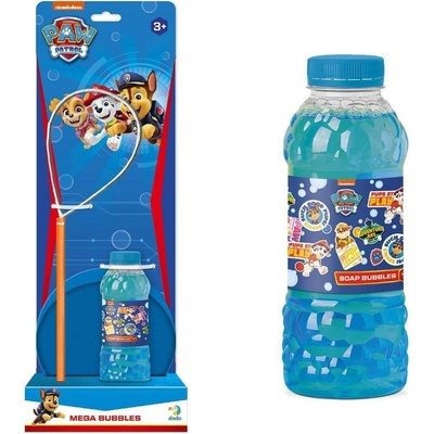 Bublifuk Nickelodeon Tlapková patrola Paw Patrol sada na velké bubliny s náplní 450 ml