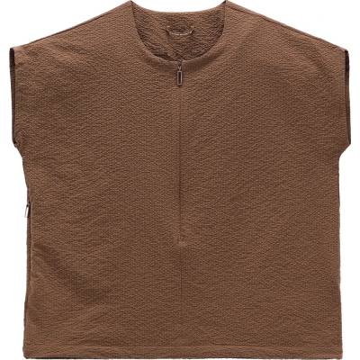 Jeanne Baret Дамска тениска Jeanne Baret Women's Sunflower Short-Sleeved Blouse T-shirt - Cork - размер 46 (EU) (916-4582-0217)